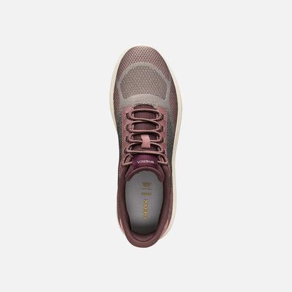 ZAPATILLA GEOX SPHERICA Plus OLD ROSE resitente al agua