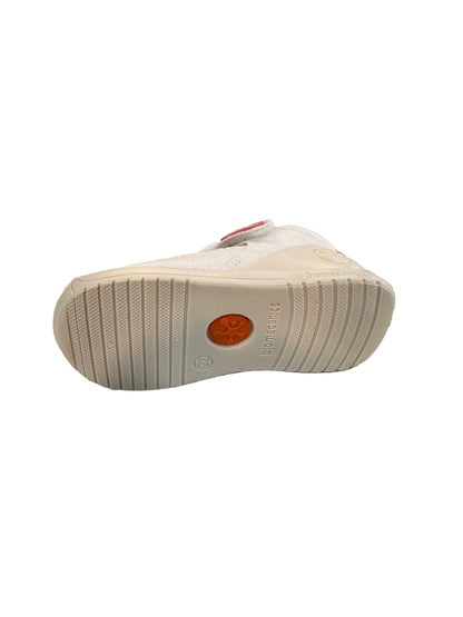 BIOMECANICS SANDALIA CERRADA LONA LAVABLE BLANCA