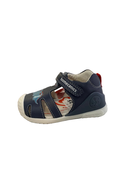 BIOMECANICS SANDALIA CERRADA AZUL 262126-A556