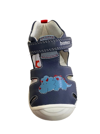 BIOMECANICS SANDALIA CERRADA AZUL 262126-A556