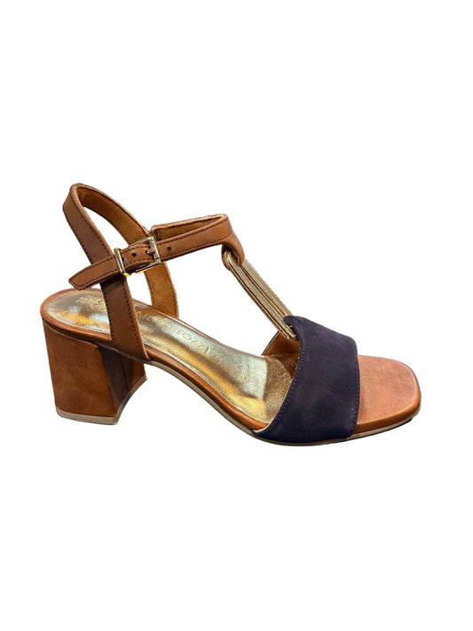 SANDALIA TACÓN MARCO TOZZI AZUL 28332