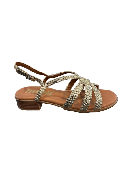 SANDALIA MUSTANG TACON 55786 ORO VIEJO