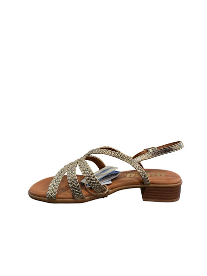 SANDALIA MUSTANG TACON 55786 ORO VIEJO