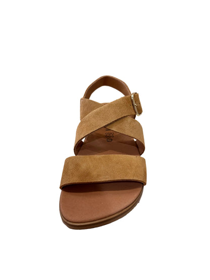 SANDALIA BAREFOOT PIEL VIVANT LINO CAMEL