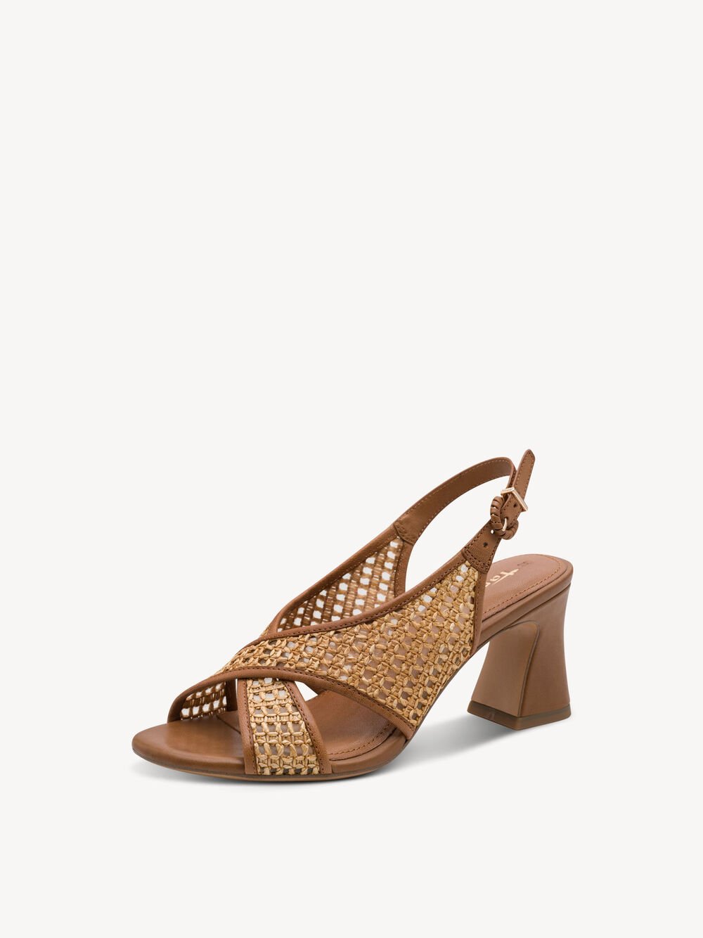 SANDALIA TACÓN TAMARIS RAFIA