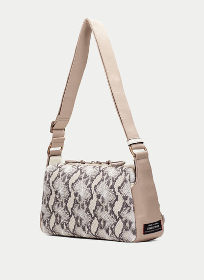 HISPANITAS BANDOLERA BV253845 PYTHON TAUPE BANDOLERA PYTHON-TAUPE BV253845