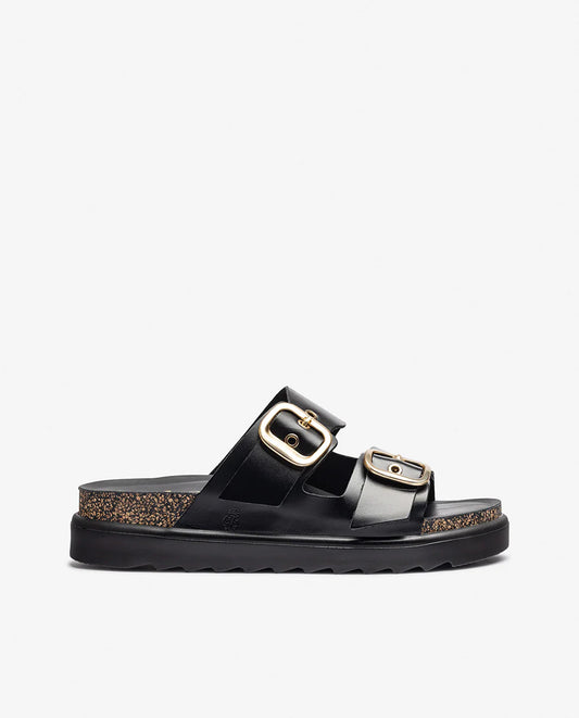 CHANCLO PLATAFORMA NEGRO TUNEZ YOKONO