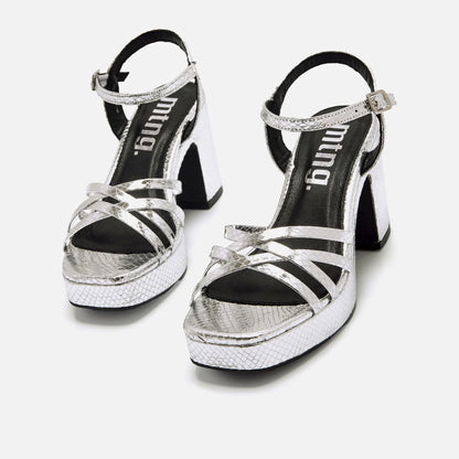 SANDALIA TACÓN PLATAFORMA MUSTANG 56646