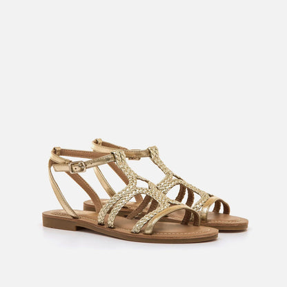 SANDALIA ROMANA MUSTANG TATIANA ORO 56414