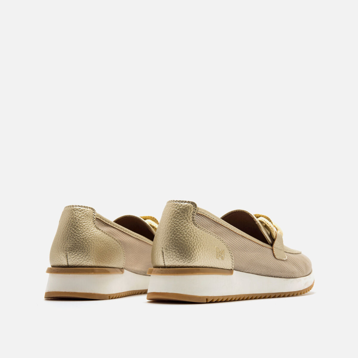 MOCASIN MARIAMARE DORADO 68776 LIVANA