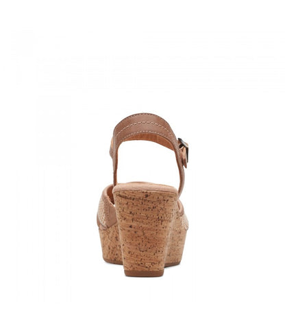 CLARKS SANDALIA ELLERI PLUM PRALINE