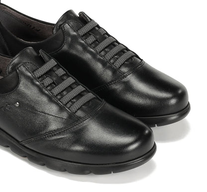 FLUCHOS ZAPATO ELASTICOS SUSAN F0354 NEGRO